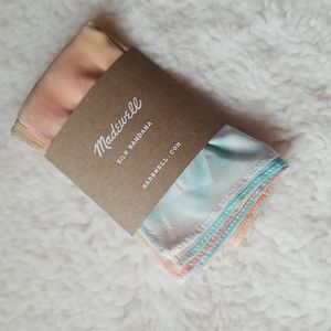 Madewell Tie Dye Silk Bandana